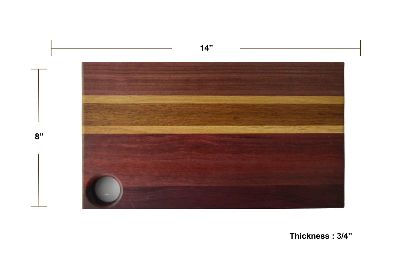 Charcuterie Wood Board - Earth Shape